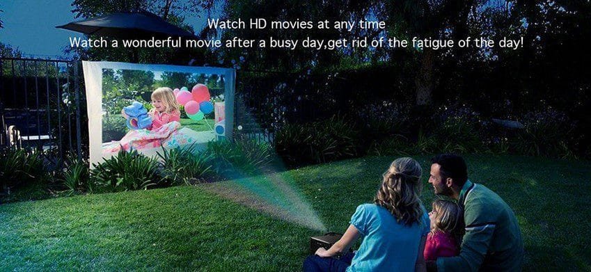 LED Projector Video Projecteur Portable WIFI LED – Image 13