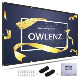 E10 Écran de Projection Simple 120 Pouces