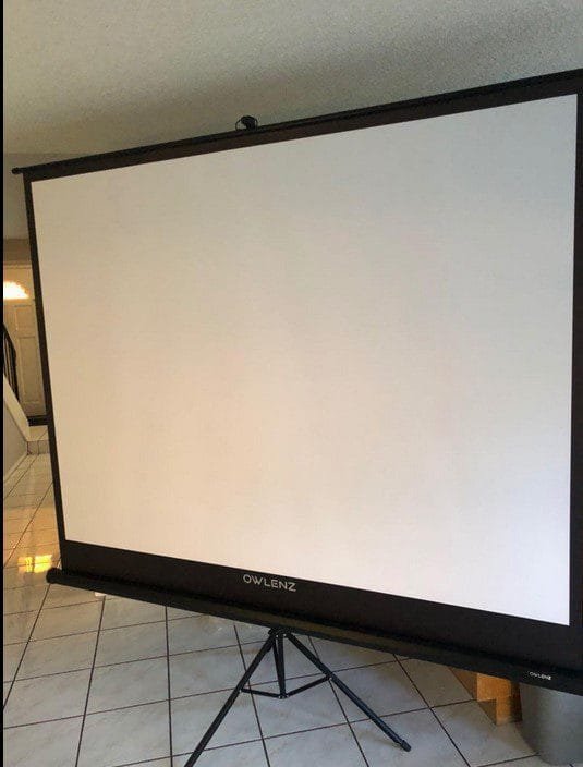 E40 Écran de Projecteur Portable Avec Trépied 200x200cm – Image 4