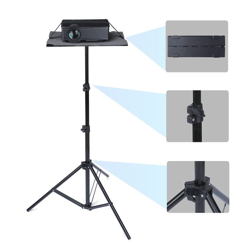 TP25 Tripod Support de trépied pour projecteurs et ordinateurs portables – Image 5