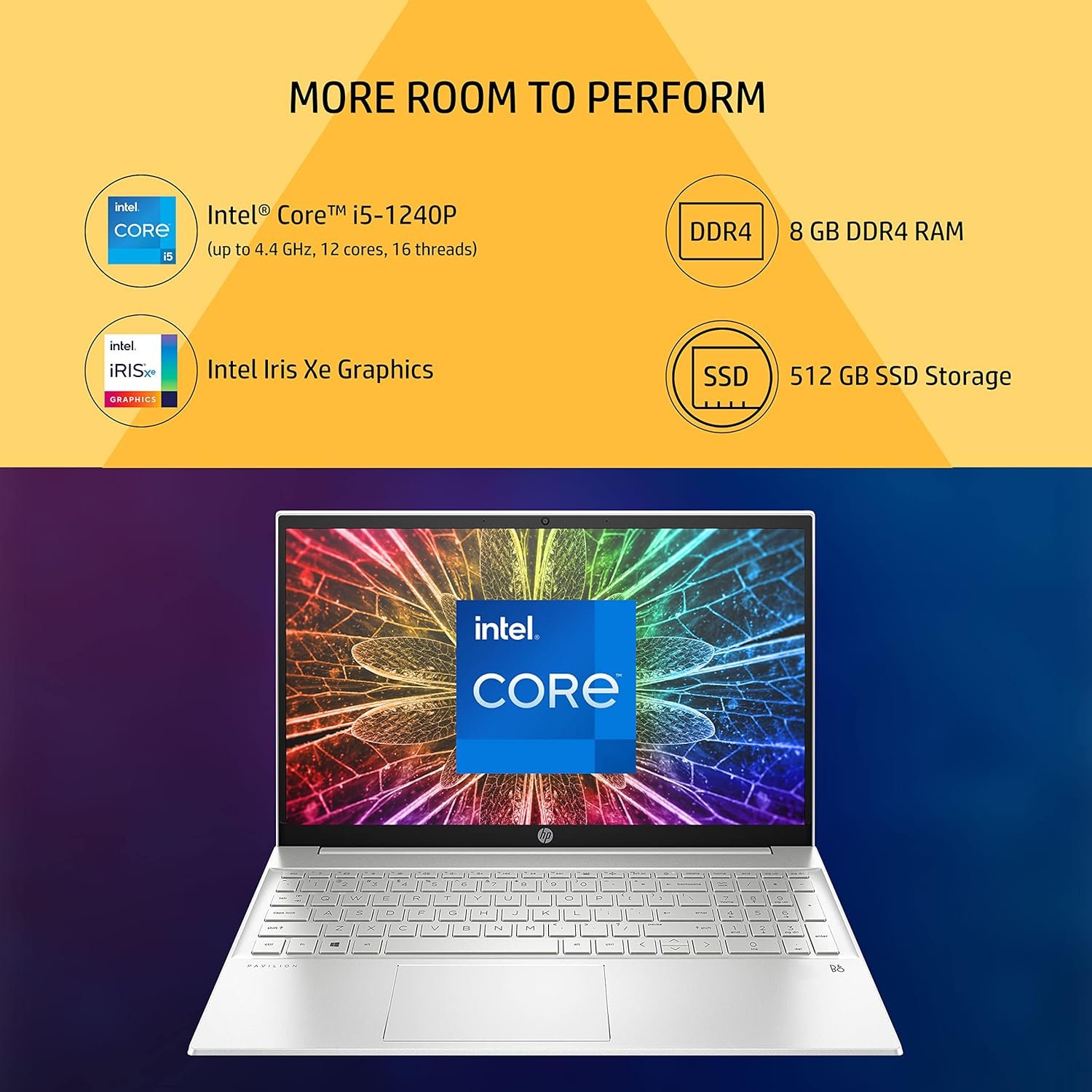 HP Pavilion 15 – PC Portable Élégant et Haute Performance Full HD – Image 4