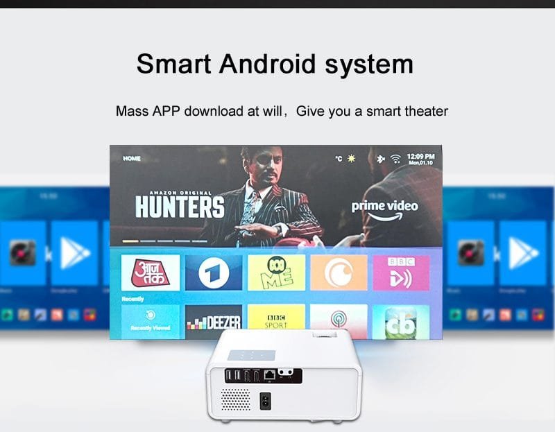SD500 WIFI Android Projecteur 3000 Lumens FHD – Image 15