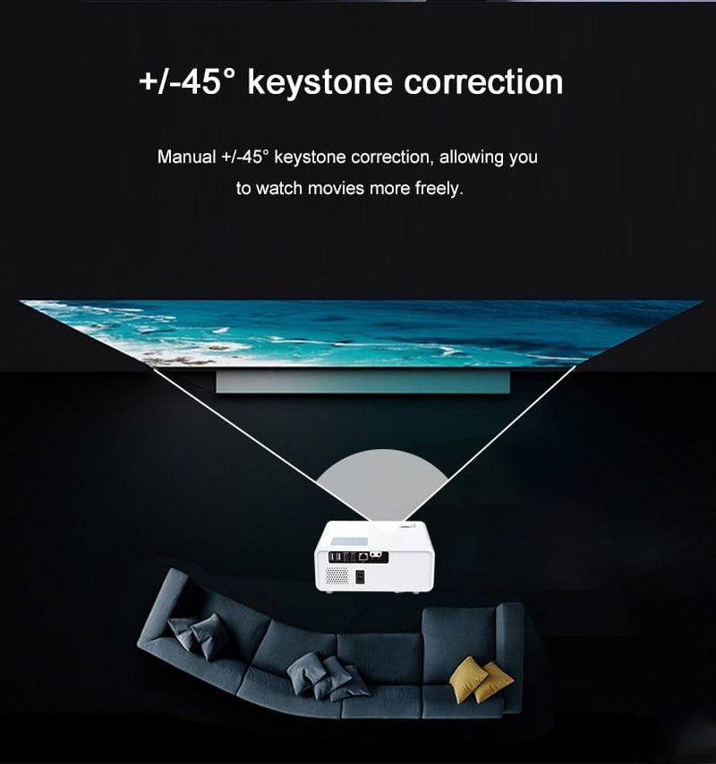 SD500 WIFI Android Projecteur 3000 Lumens FHD – Image 9
