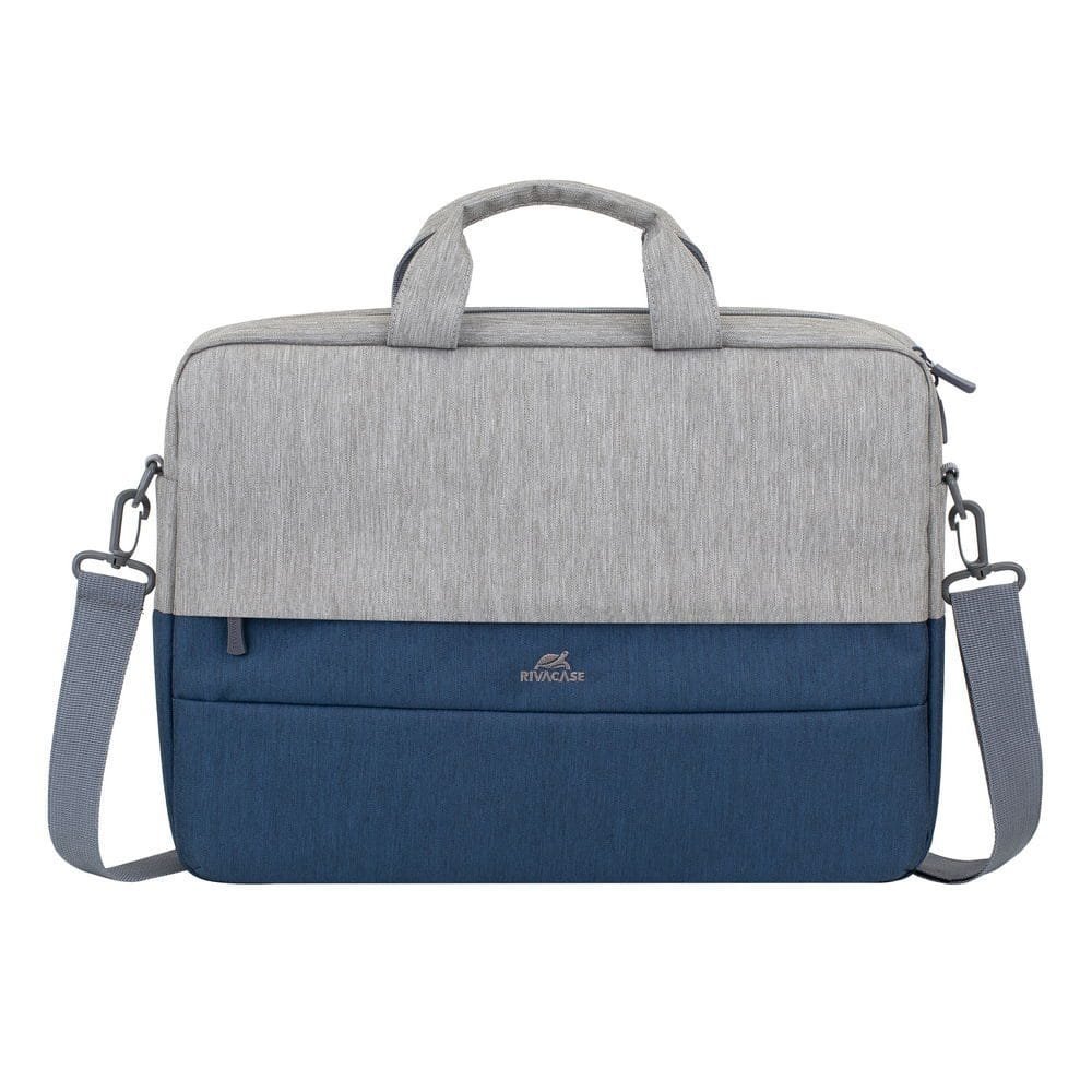 Rivacase Sacoche 7532 gris/bleu foncé pour PC ANTIVOL 15.6"