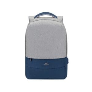 Rivacase Sac à dos ordinateur Antivol 7562 Gris/bleu 15.6"