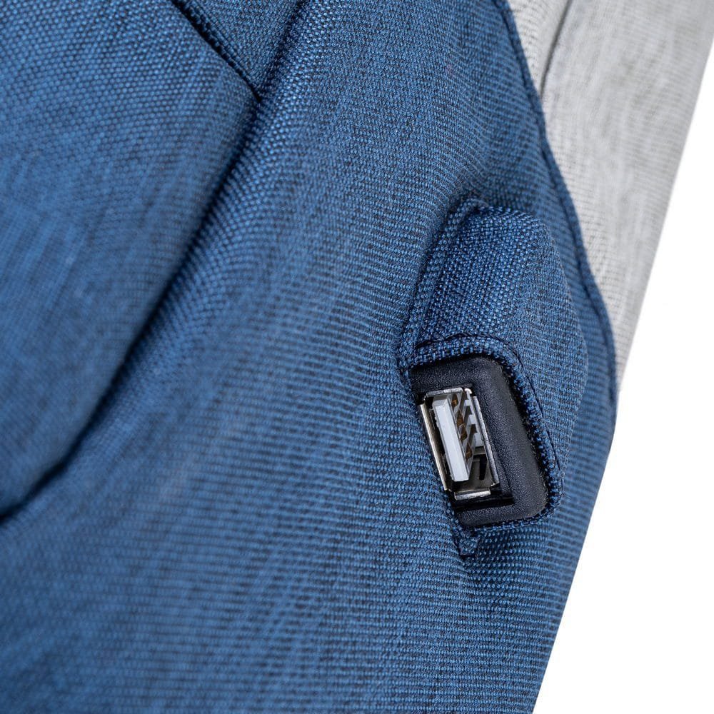 Rivacase Sac à dos ordinateur Antivol 7562 Gris/bleu 15.6" – Image 7