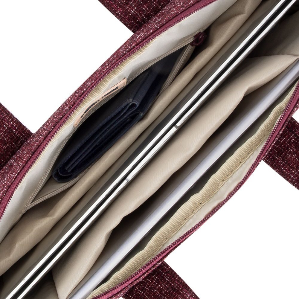 Rivacase Sacoche 7921 Rouge Bourgogne Sac Pour PC 14" – Image 7