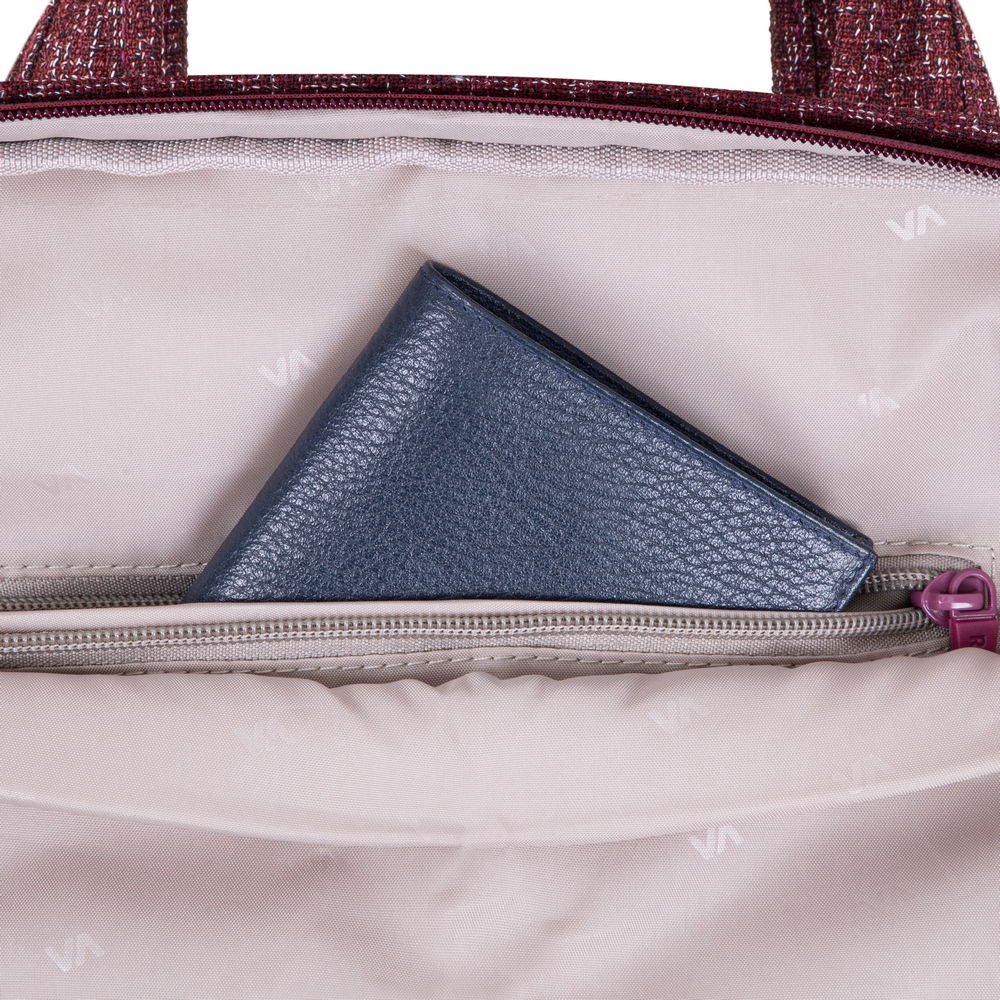 Rivacase Sacoche 7921 Rouge Bourgogne Sac Pour PC 14" – Image 11
