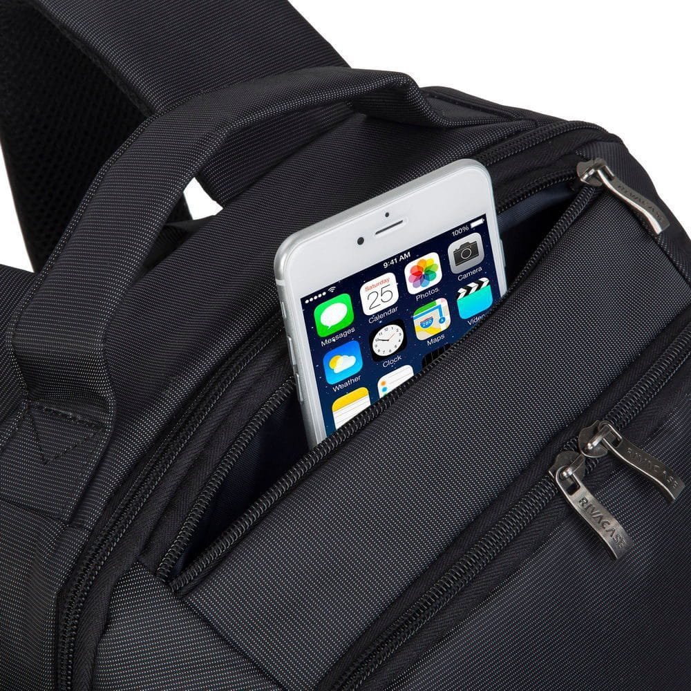 Rivacase Sac à dos 8262 Noir Pour PC 15.6" – Image 3