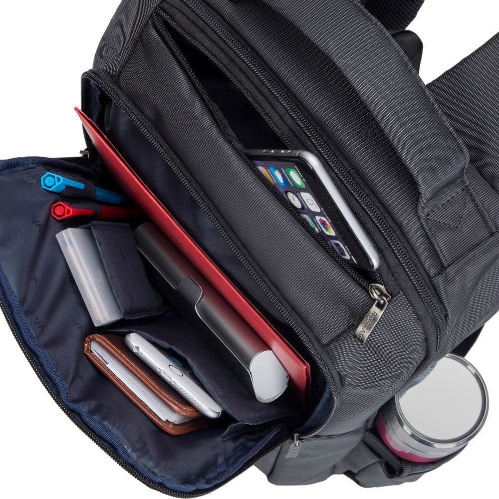 Rivacase Sac à dos 8262 Noir Pour PC 15.6" – Image 5