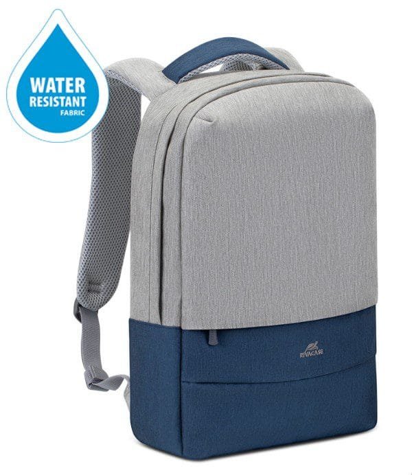 Rivacase Sac à dos ordinateur Antivol 7562 Gris/bleu 15.6" – Image 11