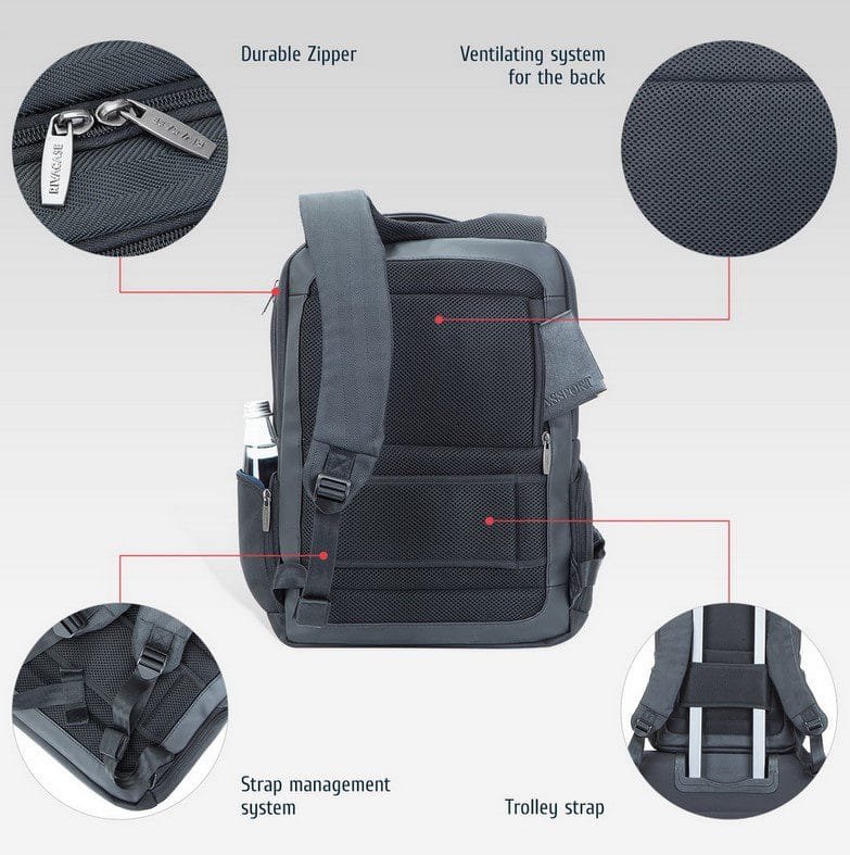 Rivacase Sac à dos 8165 Business Backpack 15,6" – Image 8