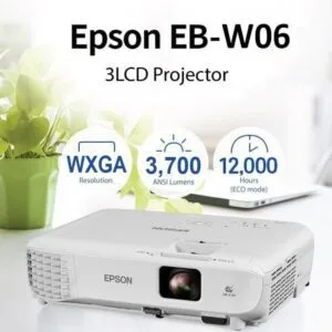 Epson EB-W06 Vidéoprojecteur 3700 Lumens WXGA
