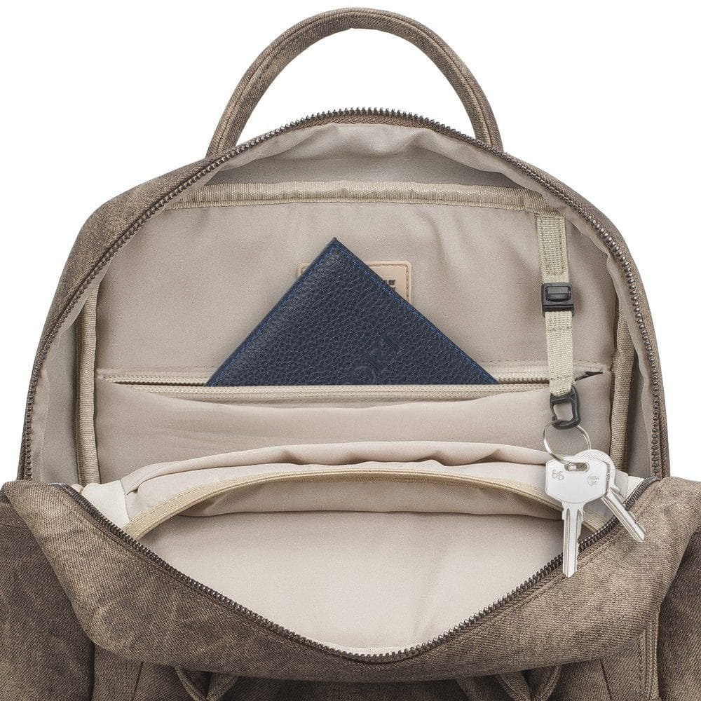 Rivacase Sac à Dos 8925 Beige Laptop Backpack 13.3" – Image 9