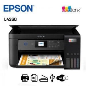 Epson Imprimante EcoTank L4260 à réservoirs rechargeables - Wi-Fi / Recto Verso Auto