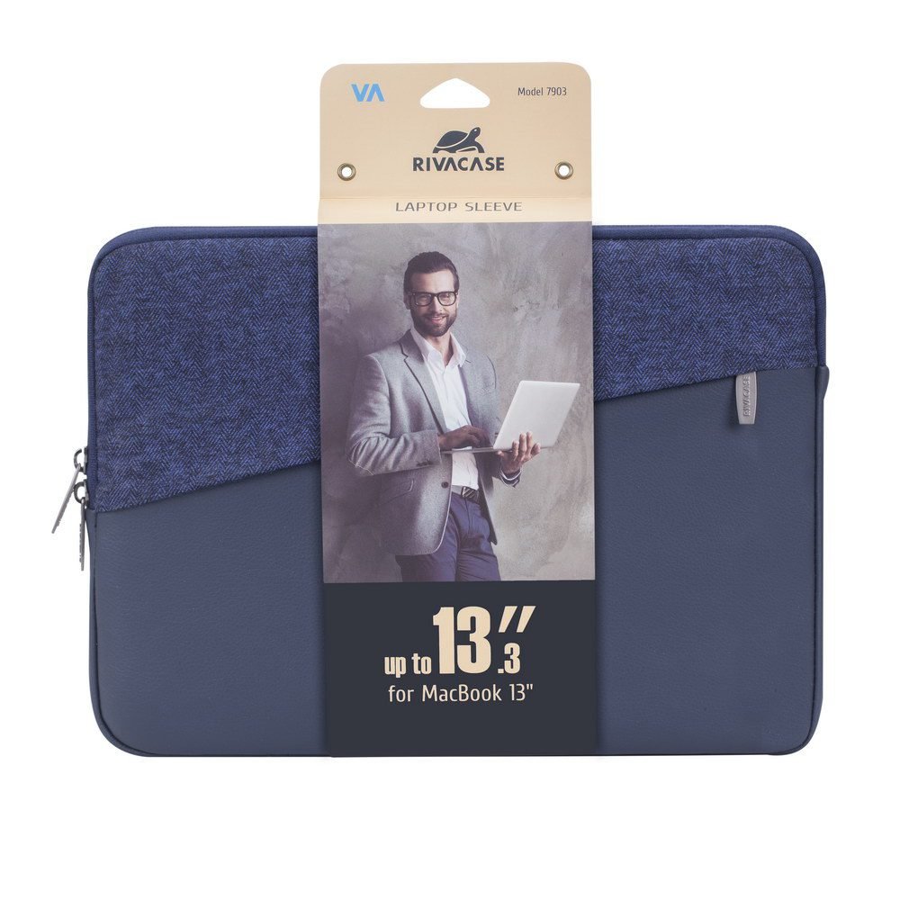 Rivacase RIVA 7903 BLUE Pochette Pour MacBook Pro 13 – Image 2