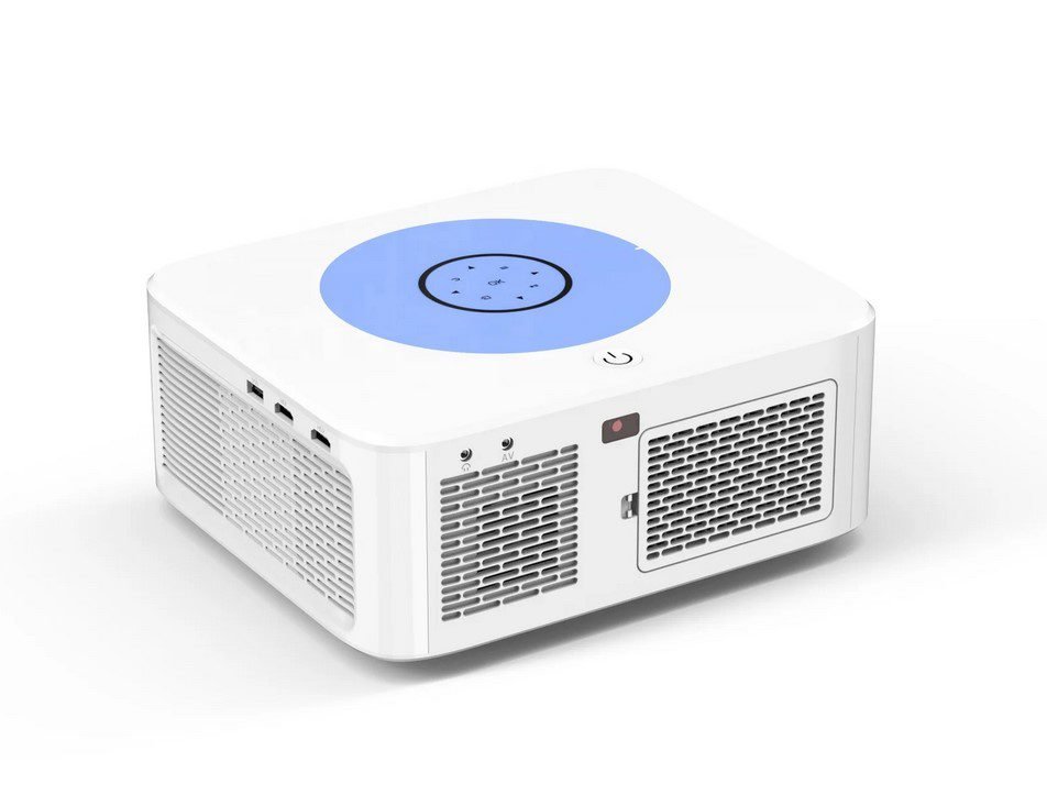 SD800 WIFI Android 9.0 Projecteur HD 4000 Lumens Blanc – Image 3