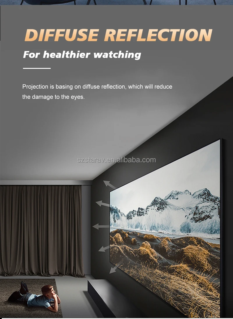 SD350 WIFI Android 9.0 Projecteur HD 3000 Lumens MINI – Image 9