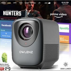 SD350 WIFI Android 9.0 Projecteur HD 3000 Lumens MINI
