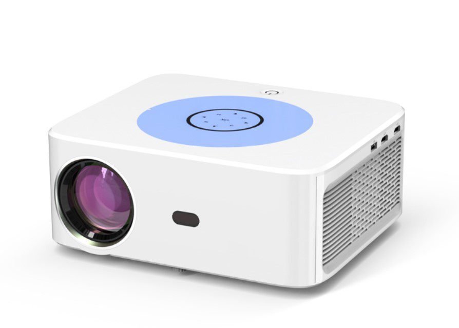SD800 WIFI Android 9.0 Projecteur HD 4000 Lumens Blanc – Image 5