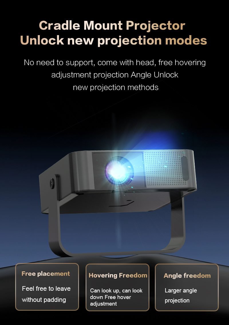 Owlenz SD200 Mini Projecteur Android 12 FHD Auto Focus – Image 12