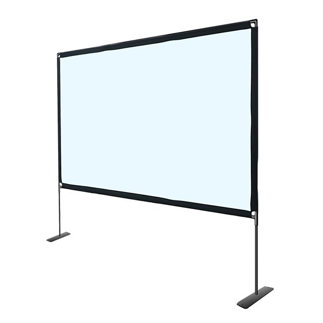 Écran de Projection Extérieur Pliable avec Support – 120 pouces, 16:9, Full HD 4K – Image 3