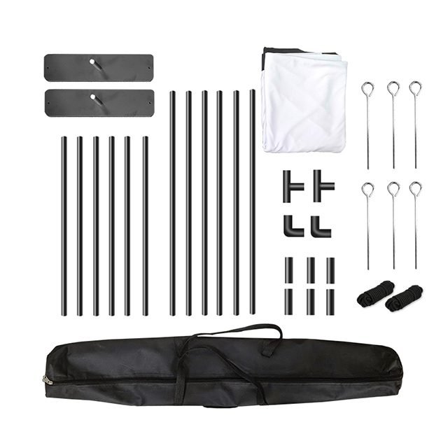 Écran de Projection Extérieur Pliable avec Support – 120 pouces, 16:9, Full HD 4K – Image 4