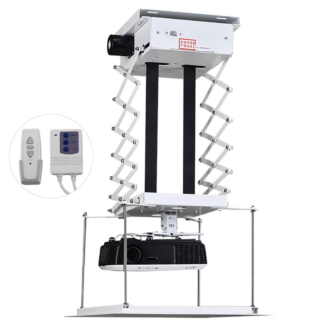 Support Motorisé Encastré au Plafond pour Vidéoprojecteurs 150cm – Image 11