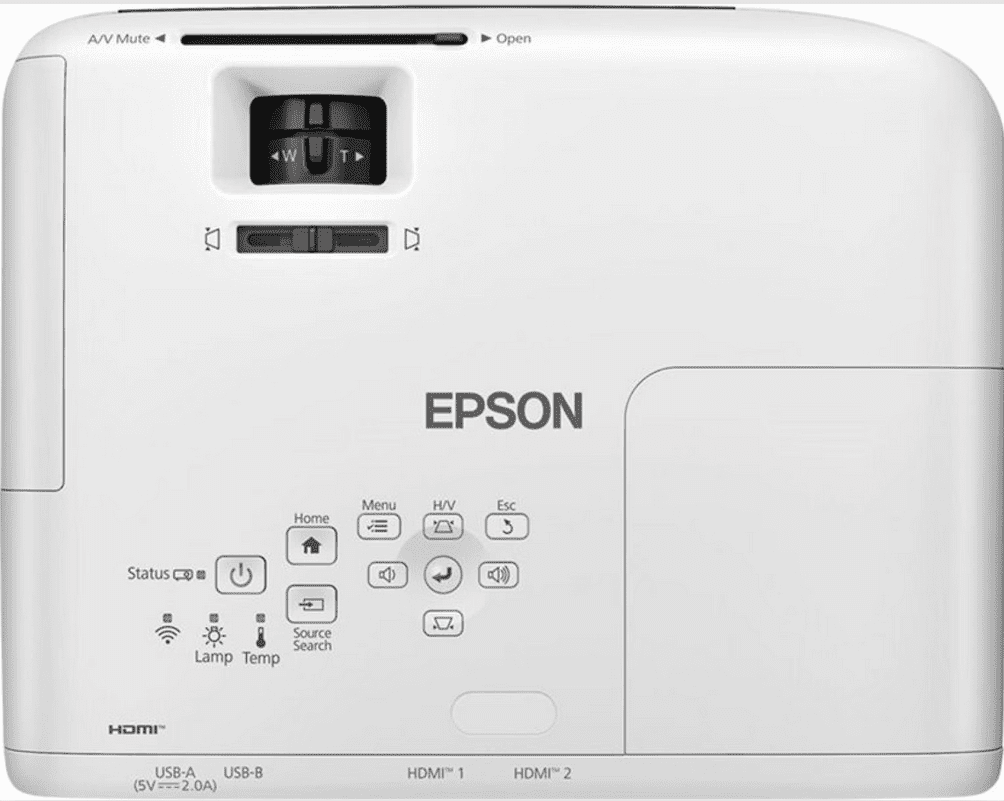 EPSON VIDEO PROJECTEUR 3LCD EB-W55 WXGA 4000 Lumens AINSI – Image 4