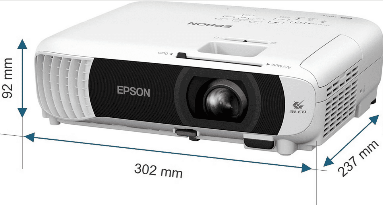 EPSON VIDEO PROJECTEUR 3LCD EB-W55 WXGA 4000 Lumens AINSI – Image 3