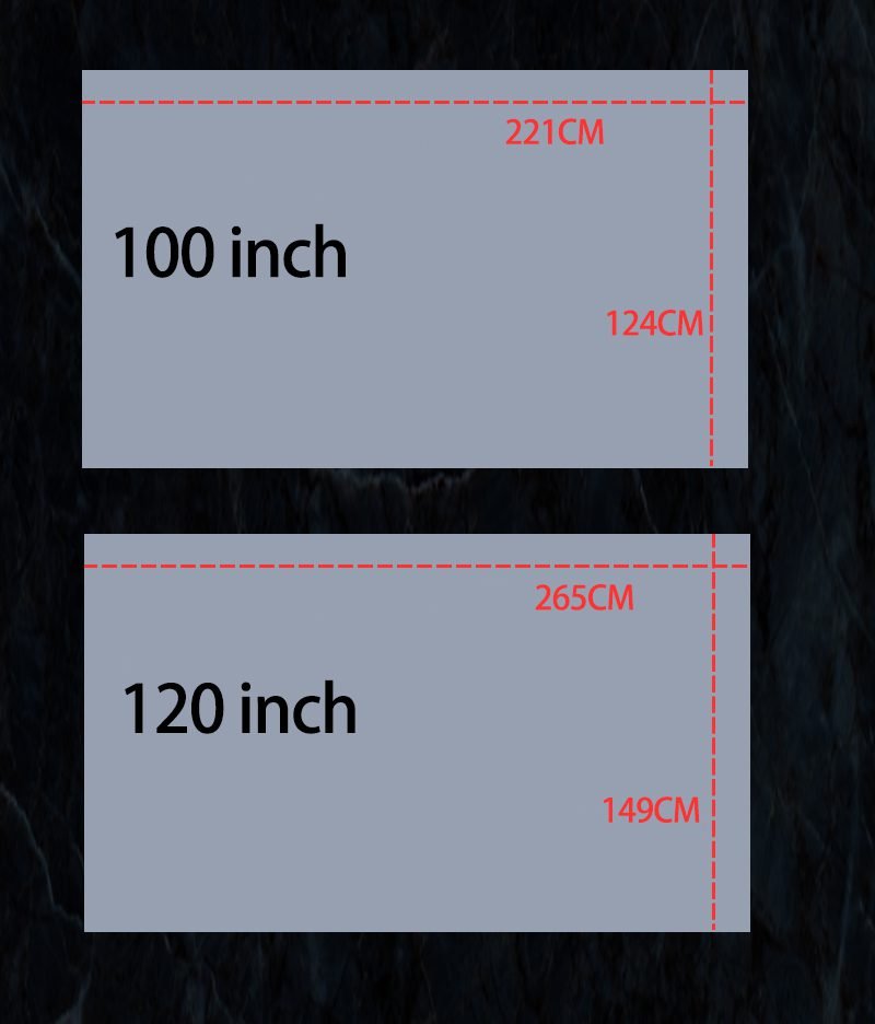R21 Écran ALR Anti-lumière 120″ (16:9) – En rouleau – Image 12